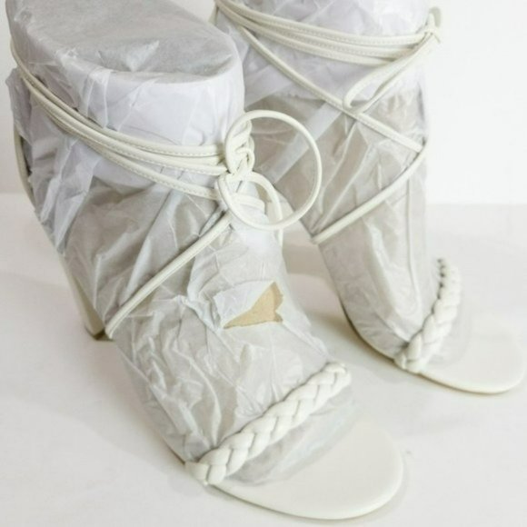 Nine West Monikka Ankle Wrap Heeled Sandals-9 - Picture 6 of 8